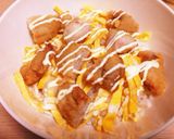簡単からマヨ丼作り方4写真