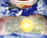 生春巻きPART6(刺身＆つま入り）作り方4写真