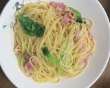 水つけパスタ レタスベーコンのペペロン作り方4写真