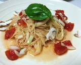 簡単！トマトと新玉ねぎの冷製パスタ作り方3写真