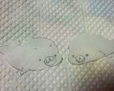 キャラ弁♡まめごま 簡単作り方1写真