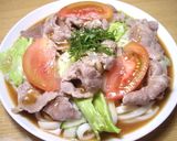 タイカレー缶で 簡単ぶっかけ冷やしうどん作り方4写真