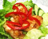 鶏ムネ肉の柔らかソテー〜からし風味〜作り方3写真