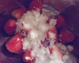 美味しい(*^^*)いちごミルク作り方2写真