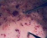 美味しい(*^^*)いちごミルク作り方4写真