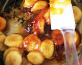 カラメルバナナのカスタードケーキ作り方8写真