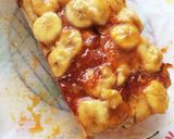 カラメルバナナのカスタードケーキ作り方9写真