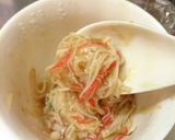 揚げ素麺の梅風味あんかけ作り方2写真