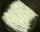 揚げ素麺の梅風味あんかけ作り方3写真