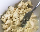糖尿病克服★豆腐と豆たらこマヨサラダ作り方1写真