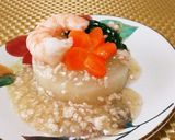料亭の味！ 大根のそぼろ餡掛け作り方6写真