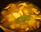 高野豆腐と干し椎茸のミネストローネスープ作り方3写真