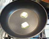 ほうれん草ときのこ＊和風バター醤油炒め作り方5写真
