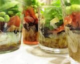 新玉ねぎジャーサラダ♡醤油ドレッシング作り方5写真
