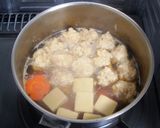 簡単！鶏肉だんごの照り煮作り方2写真