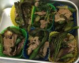 山菜☆ウドと豚肉の炒め物作り方8写真