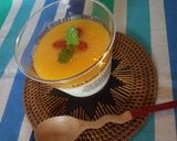 冷凍マンゴーで作る濃厚なめらか杏仁豆腐作り方6写真