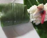 酢さばをみょうがの葉寿司作り方4写真