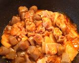 鶏肉&コチュジャンのこってり煮♪作り方7写真