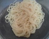 簡単！めんつゆトマトの冷製パスタ作り方2写真