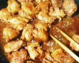 簡単!ニンニクたっぷり★鶏ももBBQ風!作り方4写真