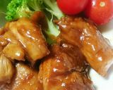 簡単!ニンニクたっぷり★鶏ももBBQ風!作り方5写真