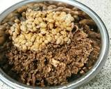 牛肉そぼろとアボカドのサラダ丼作り方2写真