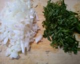 大葉入り！椎茸の塩ダレ 豆腐ハンバーグ作り方1写真