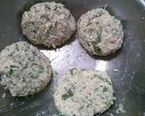 大葉入り！椎茸の塩ダレ 豆腐ハンバーグ作り方6写真