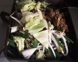 肉味噌野菜炒め♪作り方1写真