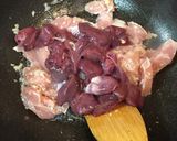 鶏レバーのトマトチキンカレー作り方4写真