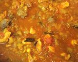 鶏レバーのトマトチキンカレー作り方11写真