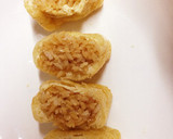 海苔&チーズの☆焼きお稲荷さん作り方3写真