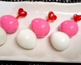 お弁当に！紅白うずらのピンチョス(^^♪作り方2写真