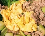 チンゲン菜と豚肉の炒め物作り方5写真