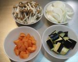 和風出汁＊鶏野菜カレー作り方1写真