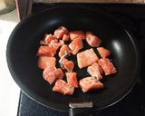 鮭の具沢山！にんにくバターポン酢炒め作り方6写真
