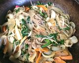 残り物 チャプチェ〜(^^)作り方4写真
