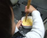 子供と作る♪おやつの分だけプチパンケーキ作り方1写真