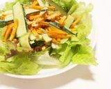パリッ、サクッ、食感が楽しいサラダ作り方5写真