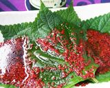 えごまの葉の醤油漬け~韓国風~作り方3写真