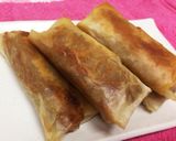 余りのドライカレー春巻き♪作り方11写真
