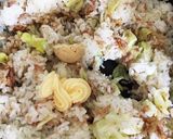 簡単旨い！ツナとキャベツのパラパラ炒飯作り方4写真