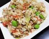 簡単旨い！ツナとキャベツのパラパラ炒飯作り方7写真