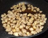 鶏ひざ軟骨の甘辛炒め煮作り方2写真
