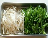 青椒肉絲作り方2写真