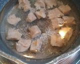 圧力鍋で時短！白味噌で牛すじこんにゃく♡作り方5写真
