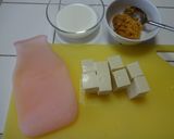 【手もみジューサー】豆腐クリーム作り方1写真