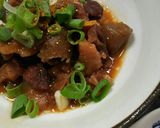 圧力鍋で時短！白味噌で牛すじこんにゃく♡作り方11写真