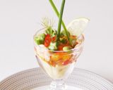 卵豆腐と野菜でキラキラおもてなしジュレ作り方4写真